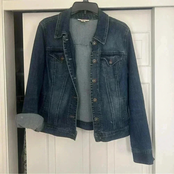 Style & Co. Jackets & Blazers - Style & Co Washed Denim Jacket